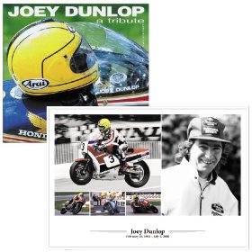 Bookazine + Poster: Joey Dunlop - A Tribute (Bookazine) + A3 Poster / Print