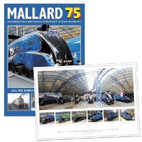 Mallard 75 (Bookazine) + Great Gathering (A3 Poster / Print)