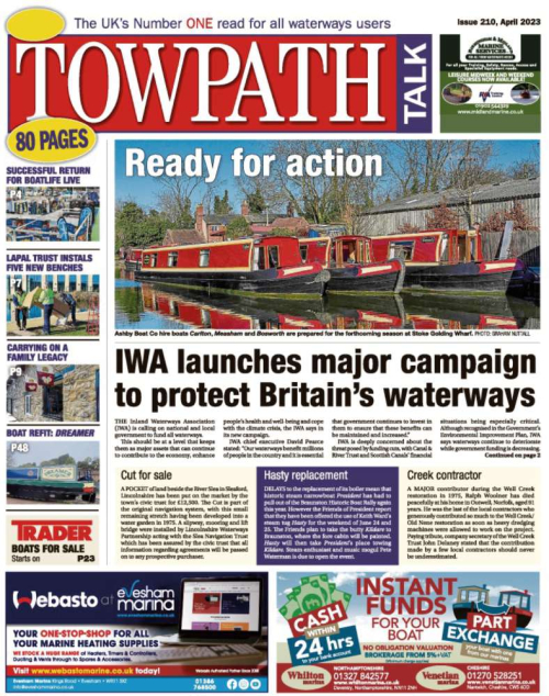 Towpath Talk Newspaper - Subscribe and save