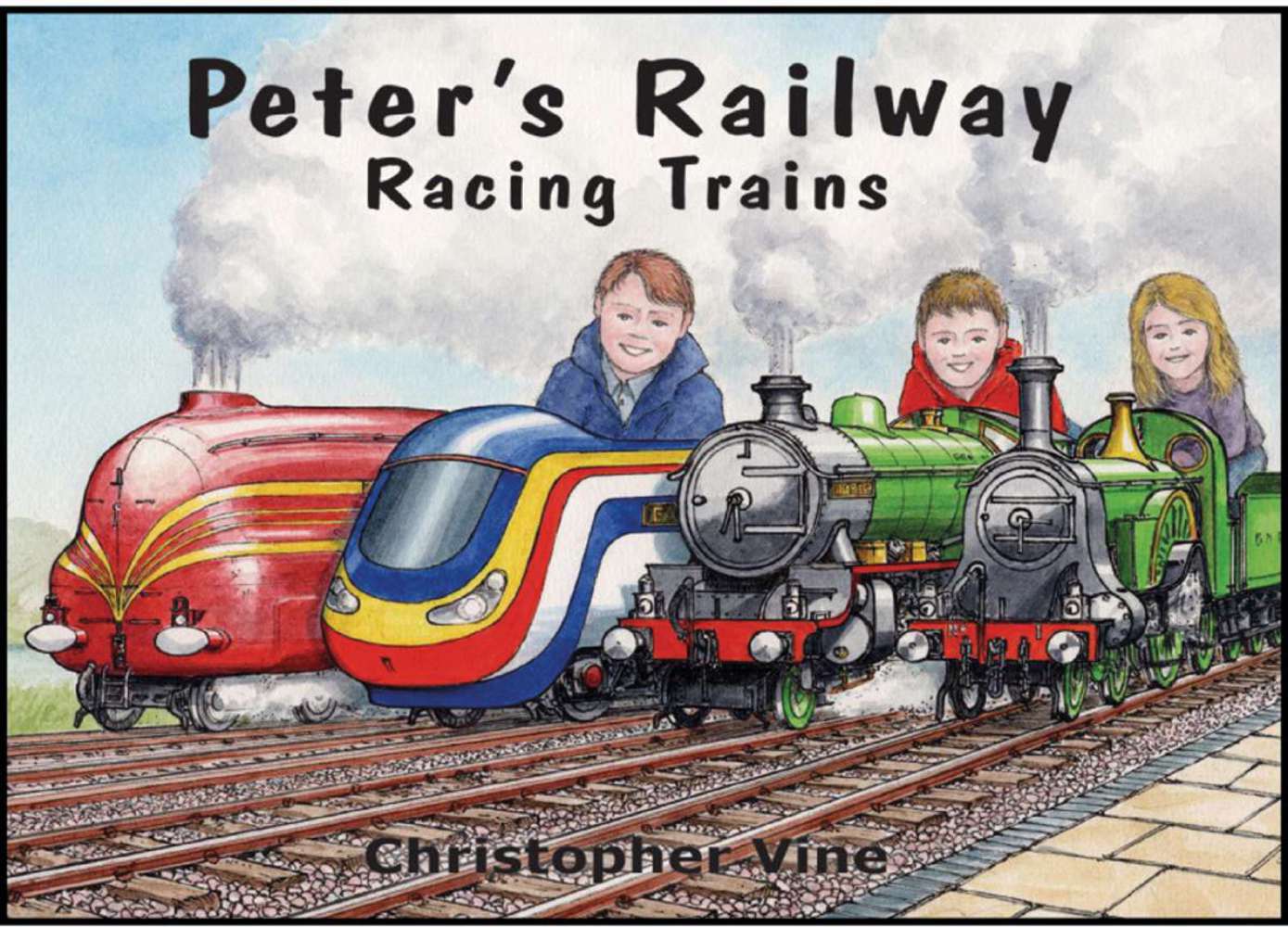 Book - Peter's Railway Racing Trains | Products at Classic Magazines