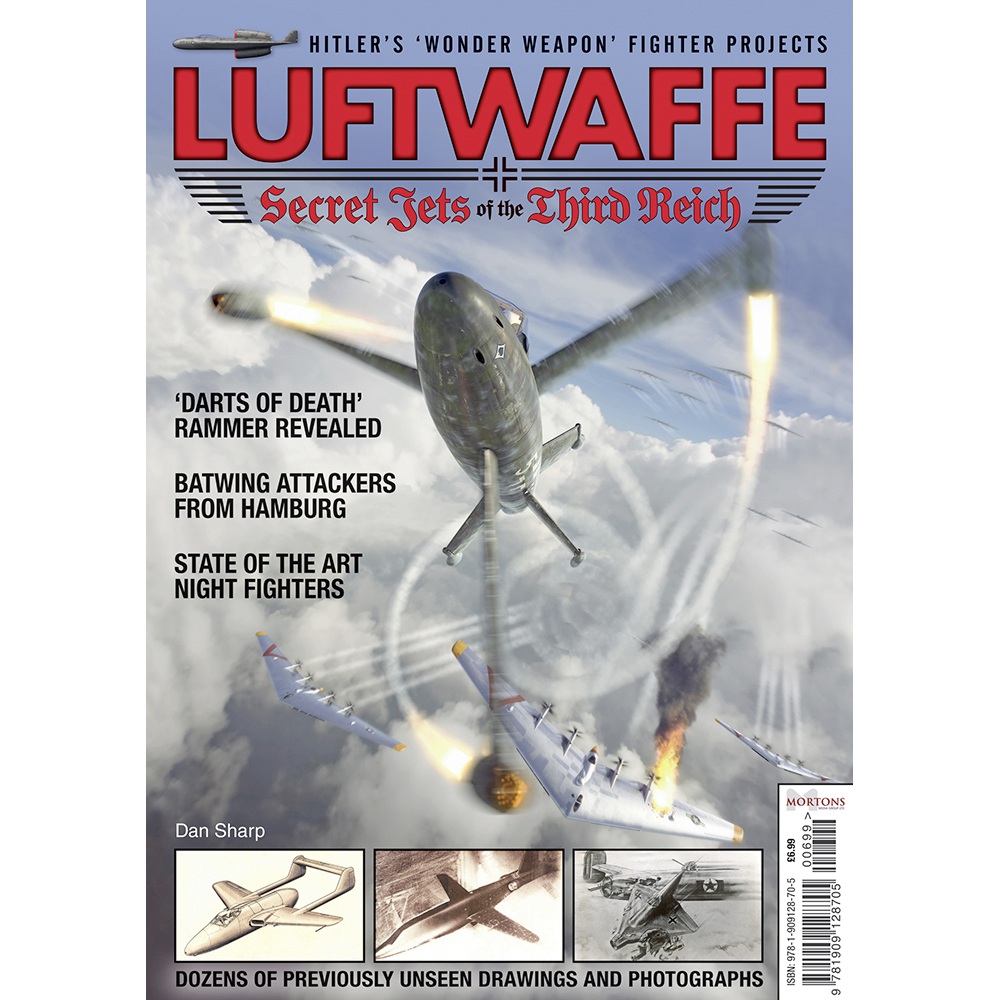 Luftwaffe - Secret Jets of the Third Reich by Dan Sharp (Bookazine)