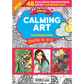 Bookazine - Calming Art Challenge the Artist