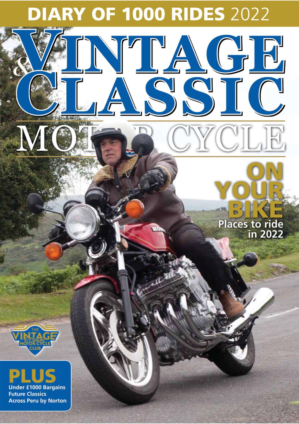 Vintage & Classic Motorcycle: Diary of 1000 Rides - Bookazine