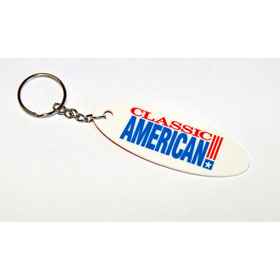 Classic American Keyring - Plastic - Classic American Logo