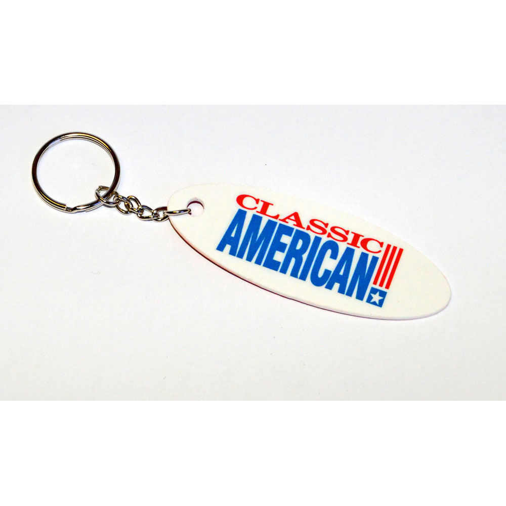 Classic American Keyring - Plastic - Classic American Logo