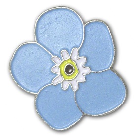 Best of British Pin Badge - Forget Me Not