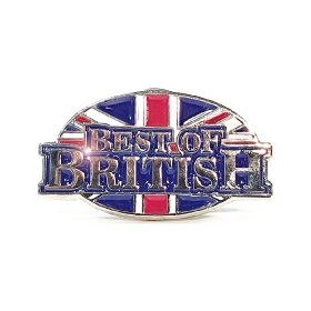 Best of British Pin Badge - BOB Logo