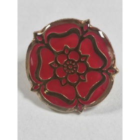 Best of British  Pin Badge - Lancashire Rose