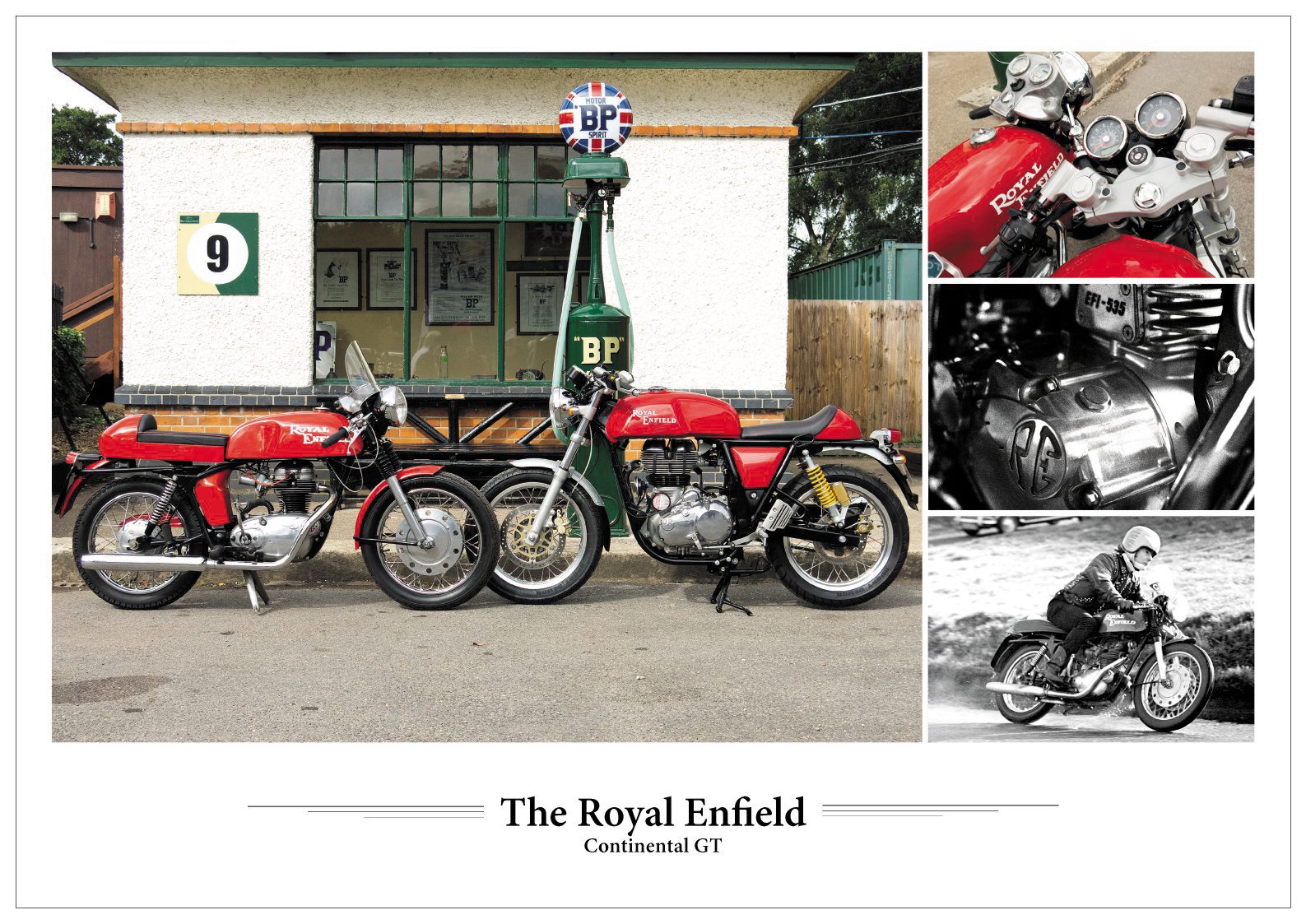 Royal Enfield - A3 Poster / Print