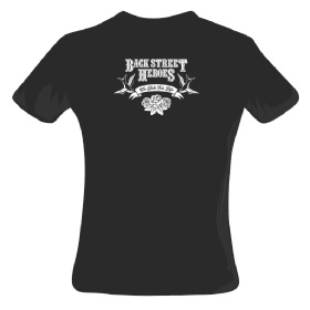 BSH LADIES T-SHIRT WE RIDE FOR LIFE BLACK Small