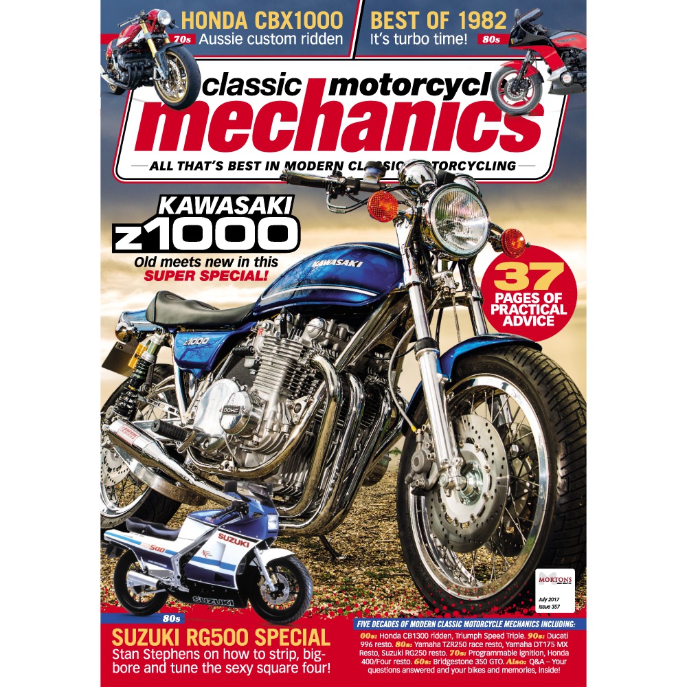 Classic Motorcycle Mechanics | July 2017