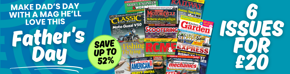 Magazine Subscriptions - Celebrate Father’s Day with the perfect gift – a magazine subscription Dad (or yourself!) can enjoy each month!
