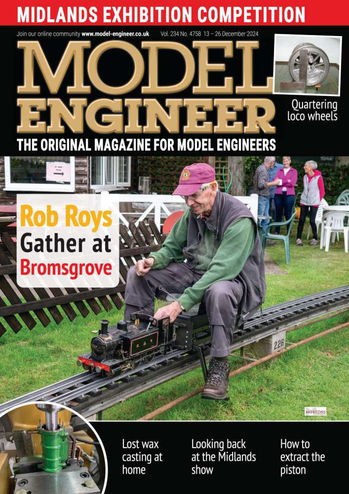 Model Engineer | 4758 13/12/2024 | Single Issue | Classic Magazines