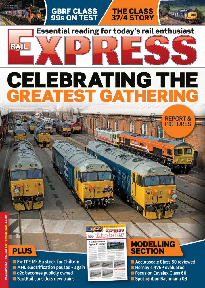 Rail Express Magazine - Print Subscription